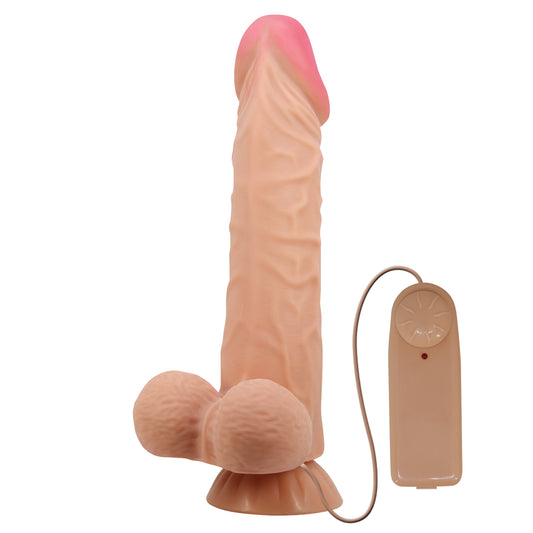 Pretty Love Sadik 9.4 Inches Realsitic Vibrating Dong Vibrating Dildos