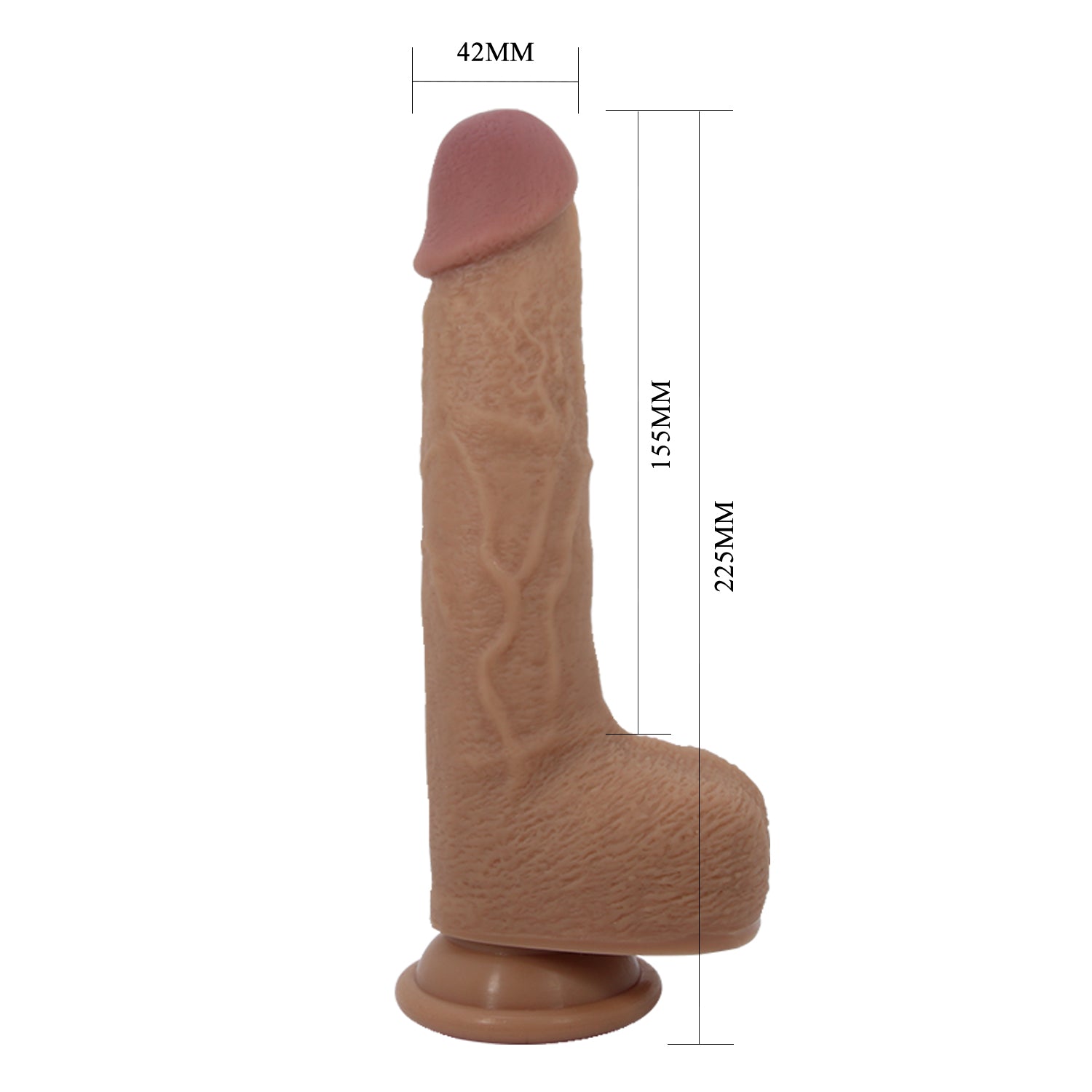 Baile Tommy Realistics Rechargeable Dong Vibrating Dildos