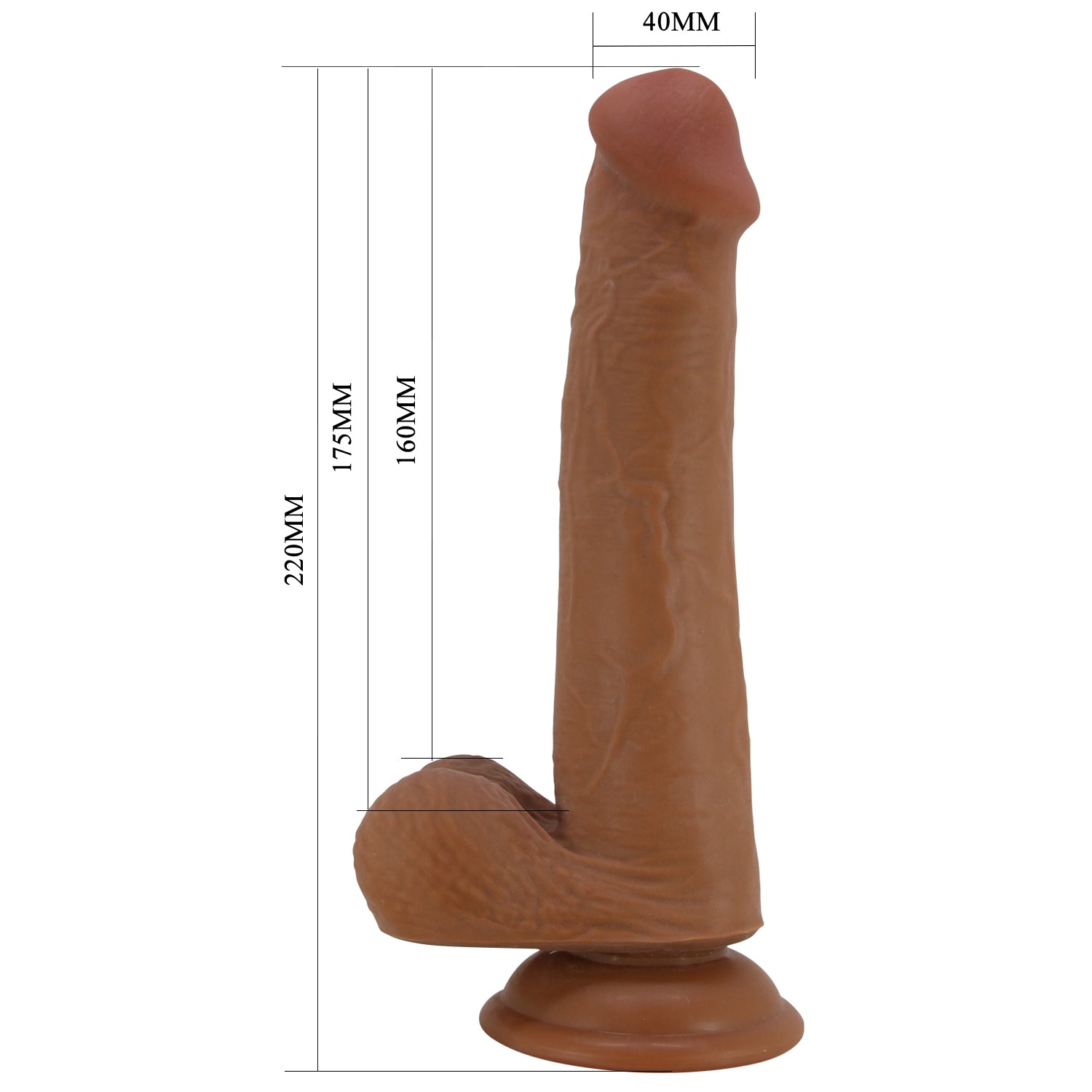 Pretty Love Tallen 8.7 Inch Realistic Super Cock Realistic Dildos
