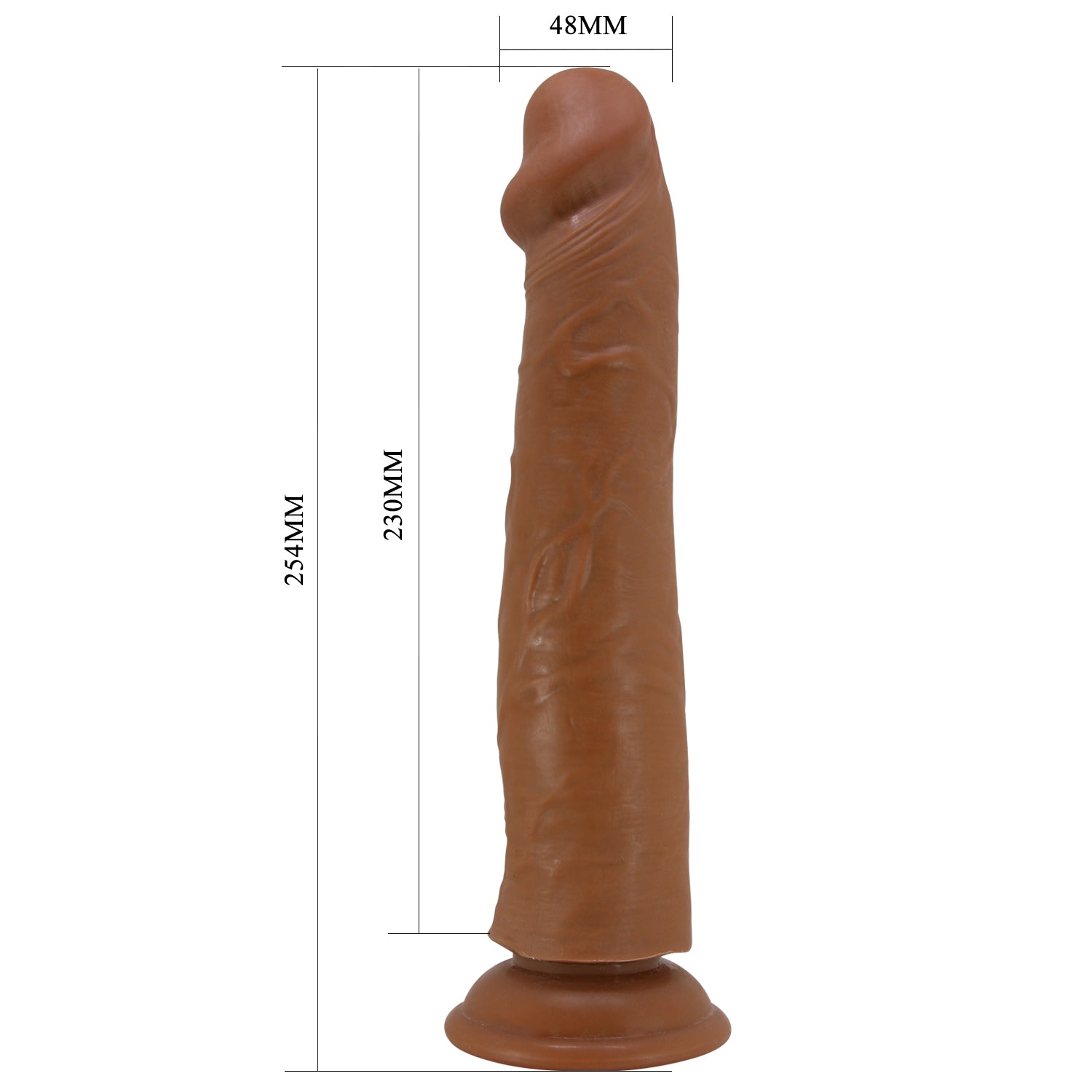 Pretty Love Sharife 10 Inch Super Realistic Dong Flesh Realistic Dildos