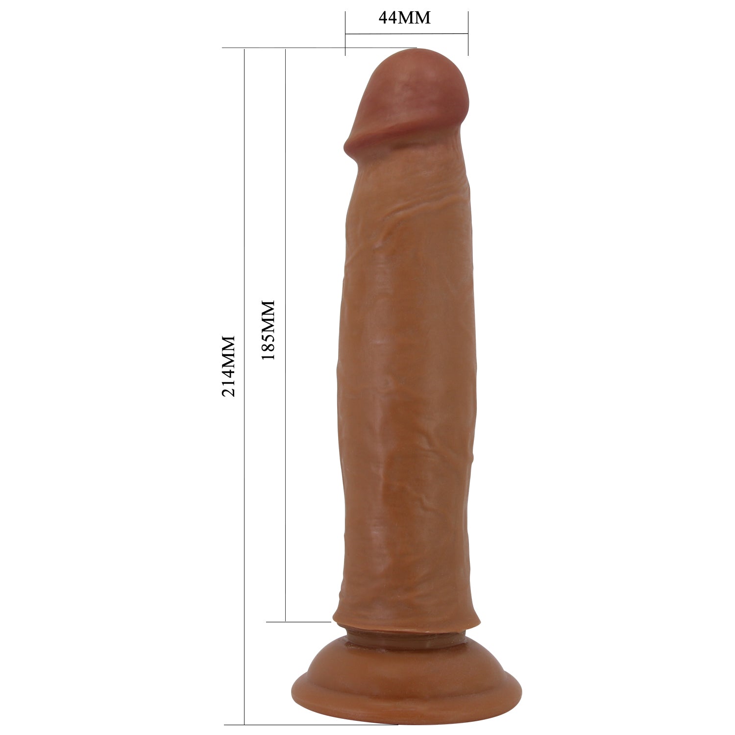 Pretty Love Keon 8.4 Inch Suction Cup Realistic Dildo Realistic Dildos