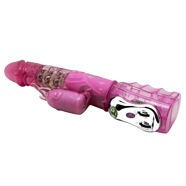 Baile Multi Functions Rabbit Ear Rotating Vibrator - Rabbit Vibrators