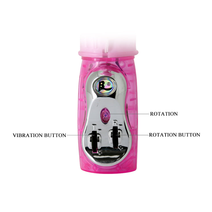 Baile Thrusting Multi Functions Classic Rabbit Vibrator - Rabbit Vibrators