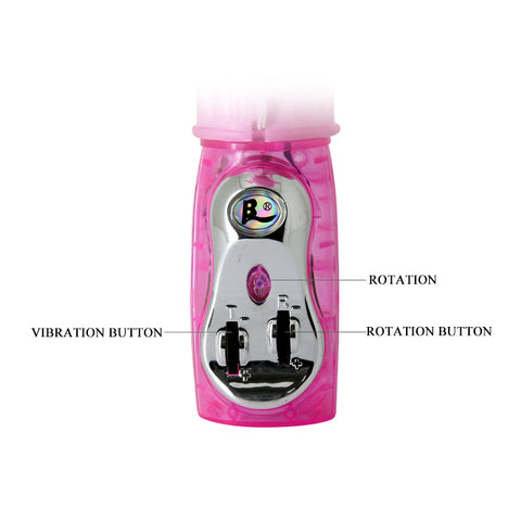 Baile Thrusting Multi Functions Classic Rabbit Vibrator - Rabbit Vibrators