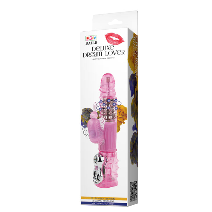 Baile Thrusting Multi Functions Classic Rabbit Vibrator - Rabbit Vibrators