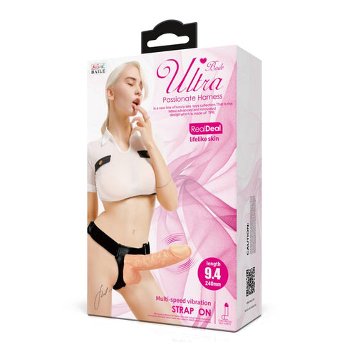Pretty Love Ultra Passionate Strap On Harness Dong - Strap On Sextoys