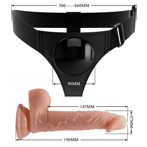 Pretty Love Universal Strap On Harness Dildo - Strap On Sextoys