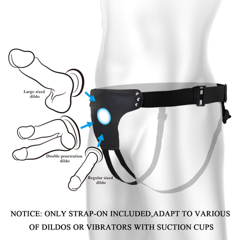 Party Up NICK Adjustable Strap-On Harness - Strap On Sextoys