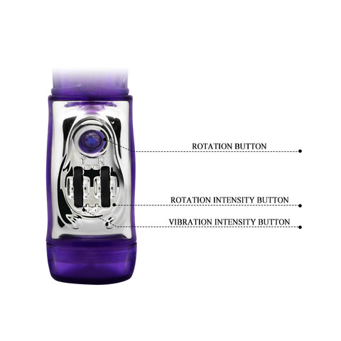 Baile Twirling Beads Multi Speed Rabbit Vibrator - Rabbit Vibrators