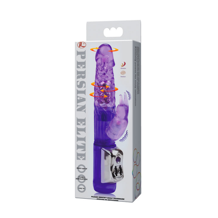 Baile Twirling Beads Multi Speed Rabbit Vibrator - Rabbit Vibrators
