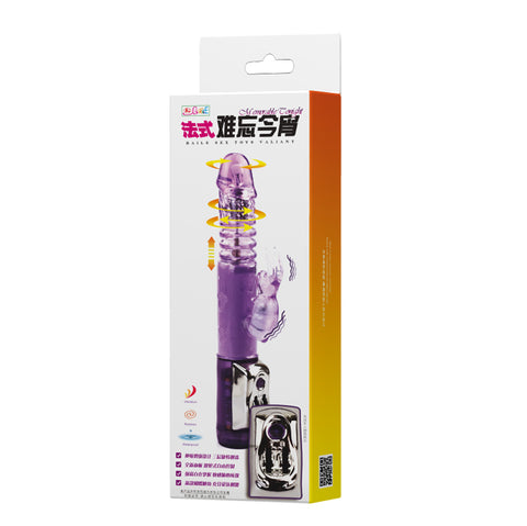 Baile Vibrating Rotating and Thrusting Rabbit Vibrator - Rabbit Vibrators