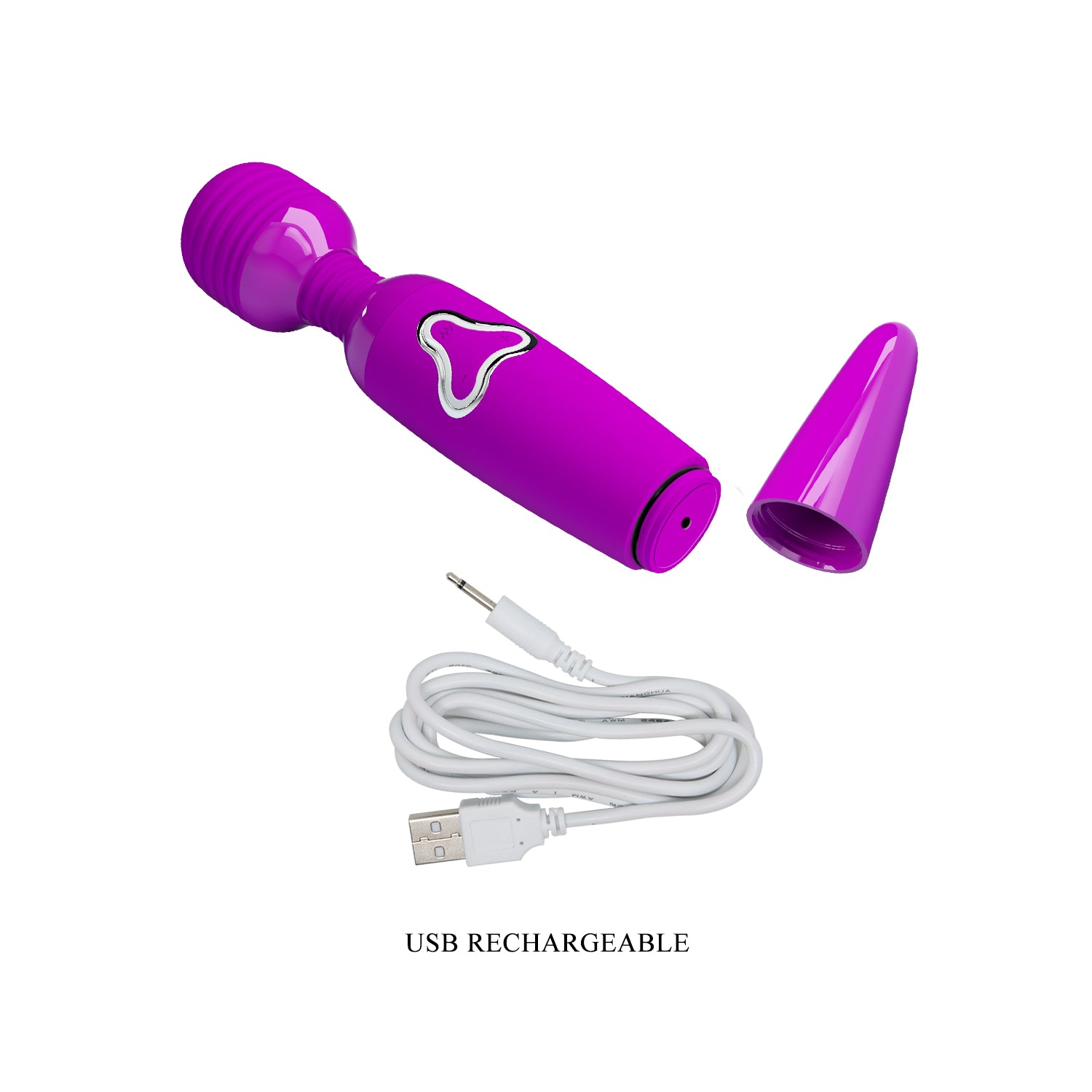 Party Up BRUCE USB Rechargeable Body Wand Massager Body Wands