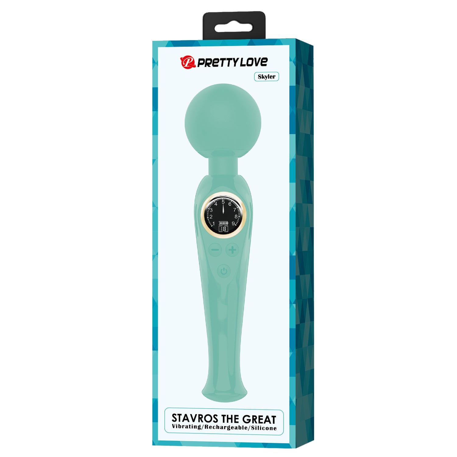 Baile Pretty Love SKYLER Vibrating Body Wand Massager Body Wands