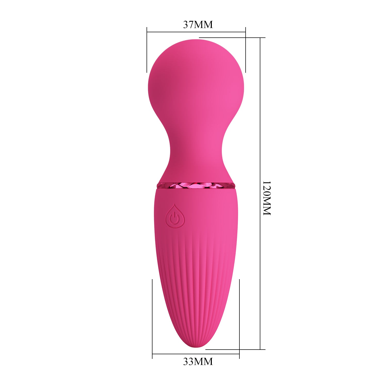 Pretty Love Dwayne Little Cute Mini Body Wand Massager Body Wands