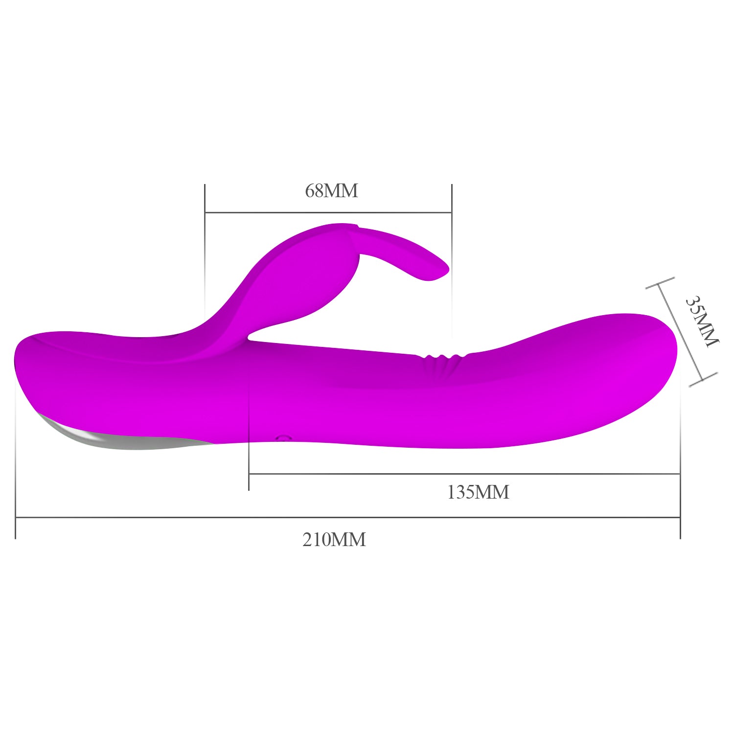 Pretty Love Dylan USB Rechargeable Silicone Rabbit Vibe Rabbit Vibrators