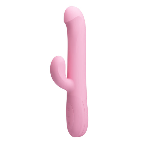 Party Up DEAN Wavy Rechargeable Rotating Rabbit Vibrator - Rabbit Vibrators
