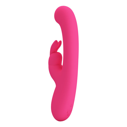 Baile Pretty Love LAMAR Super Soft Silicone Rabbit Vibrator - Rabbit Vibrators