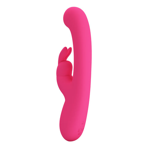 Baile Pretty Love LAMAR Super Soft Silicone Rabbit Vibrator - Rabbit Vibrators