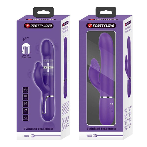 Pretty Love Falin 4 in1 Multi Function Rabbit Vibrator - Rabbit Vibrators