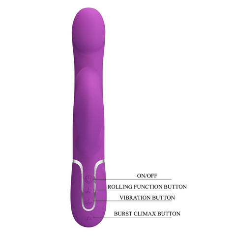Pretty Love Falin 4 in1 Multi Function Rabbit Vibrator - Rabbit Vibrators