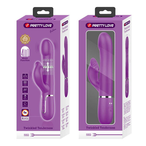 Pretty Love Falin 4 in1 Multi Function Rabbit Vibrator - Rabbit Vibrators