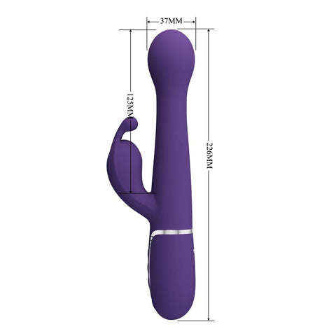 Pretty Love Dejon 3 in1 Multi Function Rabbit Ear Adult Vibrator - Rabbit Vibrators