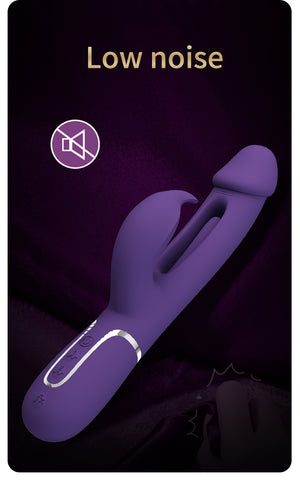 Party Up DAVID Swinging Rechargeable Rabbit Vibrator - Rabbit Vibrators