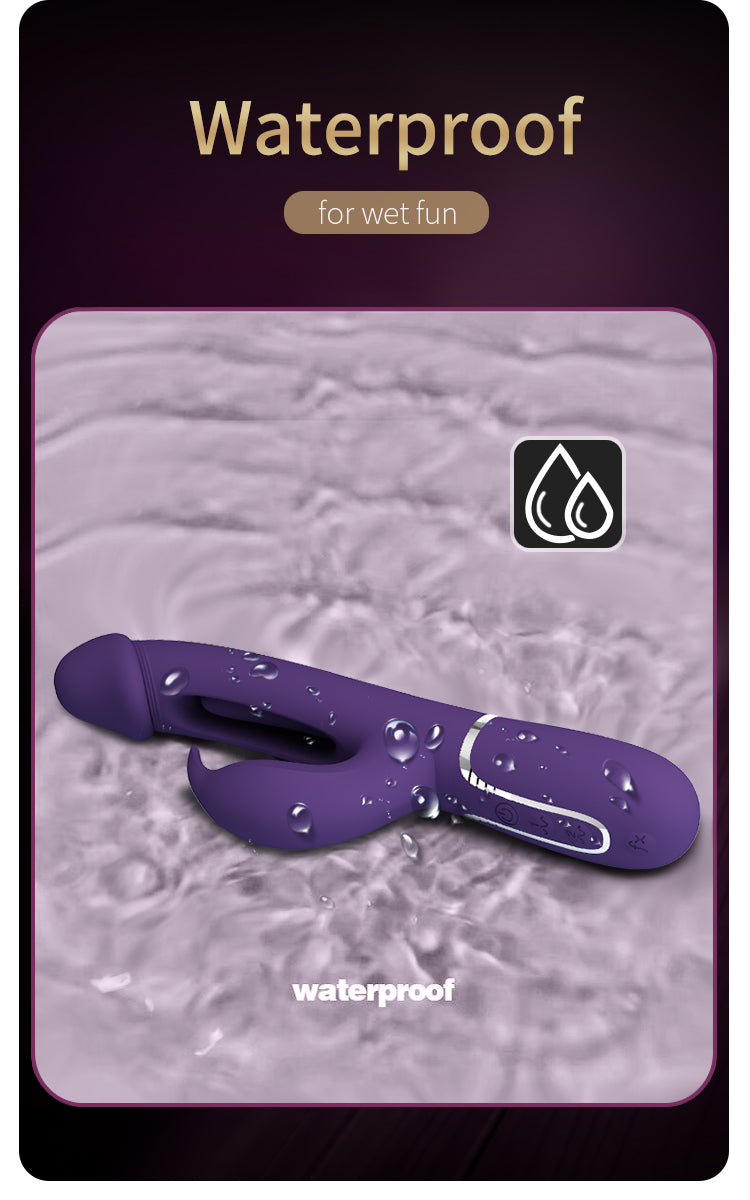 Party Up DAVID Swinging Rechargeable Rabbit Vibrator Rabbit Vibrators