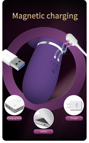 Party Up DAVID Swinging Rechargeable Rabbit Vibrator - Rabbit Vibrators