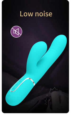 Party Up PAUL Rolling Beads Thrusting Rabbit Vibrator - Rabbit Vibrators