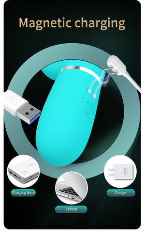 Party Up PAUL Rolling Beads Thrusting Rabbit Vibrator - Rabbit Vibrators