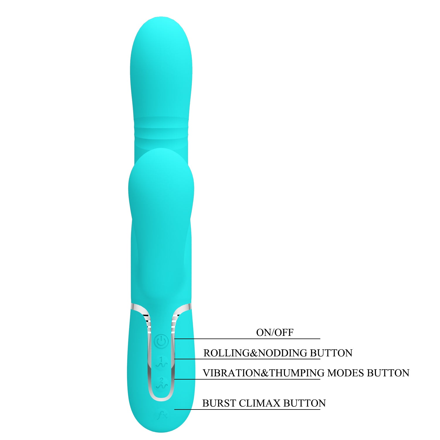 Pretty Love Mariana 4 in1 Multi Function Rabbit Vibrator Rabbit Vibrators
