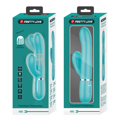 Pretty Love Mariana 4 in1 Multi Function Rabbit Vibrator - Rabbit Vibrators