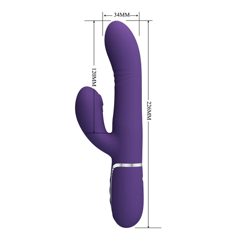 Pretty Love Mariana 4 in1 Multi Function Rabbit Vibrator - Rabbit Vibrators
