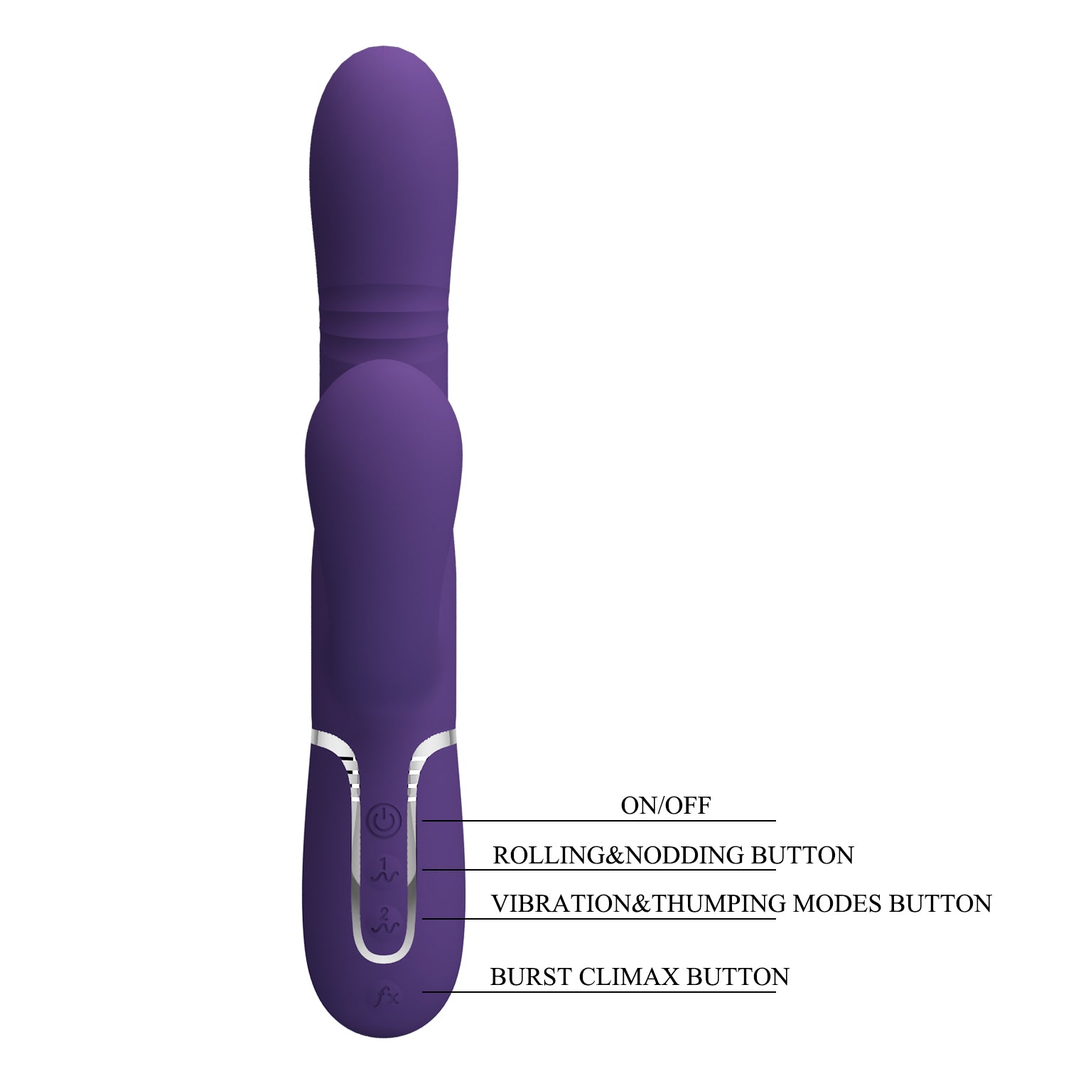 Pretty Love Mariana 4 in1 Multi Function Rabbit Vibrator Rabbit Vibrators