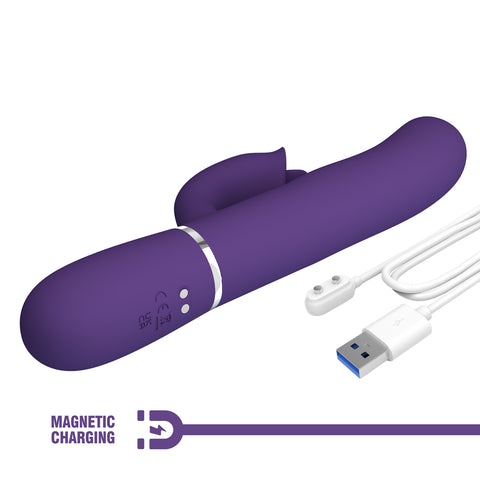 Pretty Love Gigi 3 in1 Multi Function Rabbit Massager - Rabbit Vibrators
