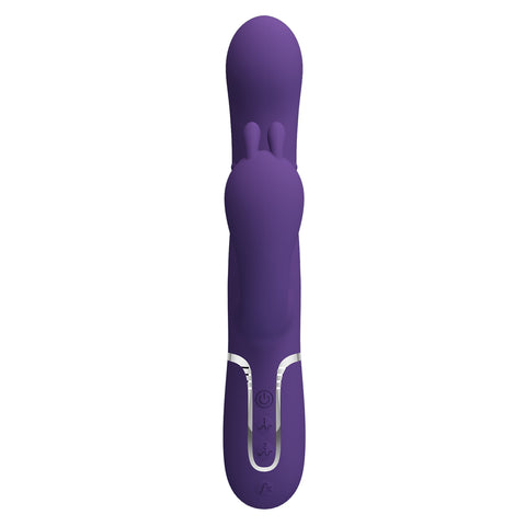 Pretty Love Cammy 4 in 1 - 7 Functions Triple Rabbit Vibrator - Rabbit Vibrators