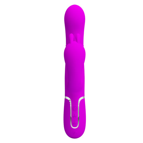 Pretty Love Cammy 4 in 1 - 7 Functions Triple Rabbit Vibrator - Rabbit Vibrators