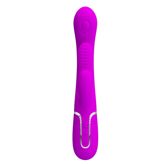 Pretty Love Shania 4 in1 - 7 Functions Rabbit Vibrator {% if variant != 'Default Title' and variant != blank %} {% endif %} Rabbit Vibrators