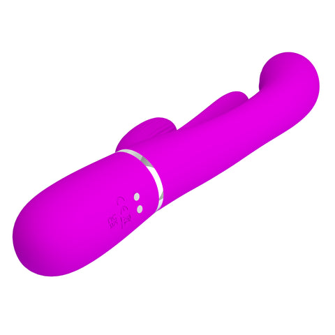 Pretty Love Shania 4 in1 - 7 Functions Rabbit Vibrator - Rabbit Vibrators