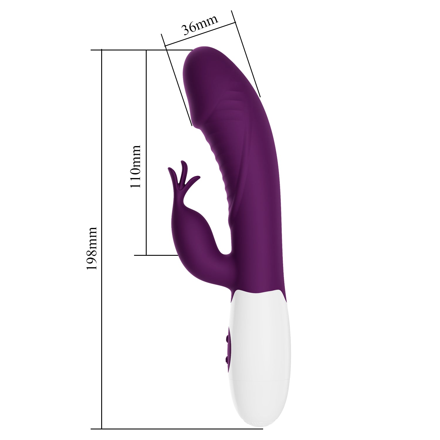 Baile Rasmussen 30 Functions Rabbit Style Clitoral Vibrator Rabbit Vibrators