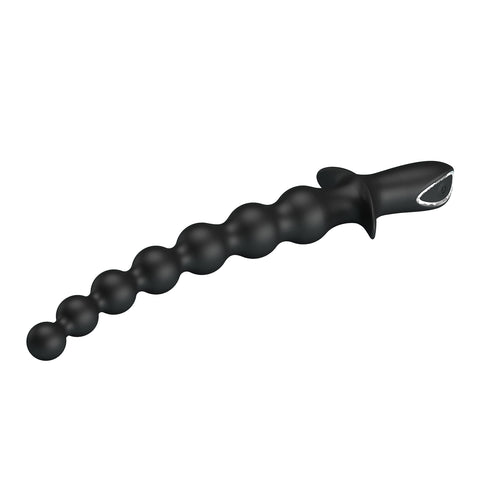 Baile Rechargeable Rigdon Vibrating Anal Play Beads - Anal Beads and Balls