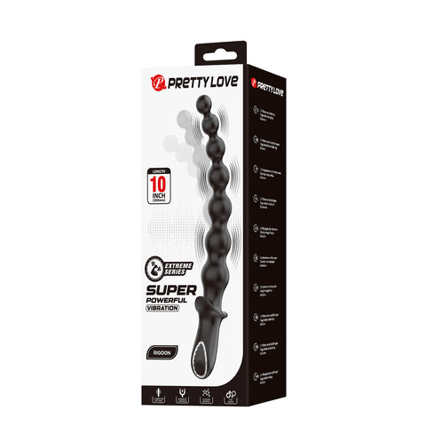 Baile Rechargeable Rigdon Vibrating Anal Play Beads - Anal Beads and Balls