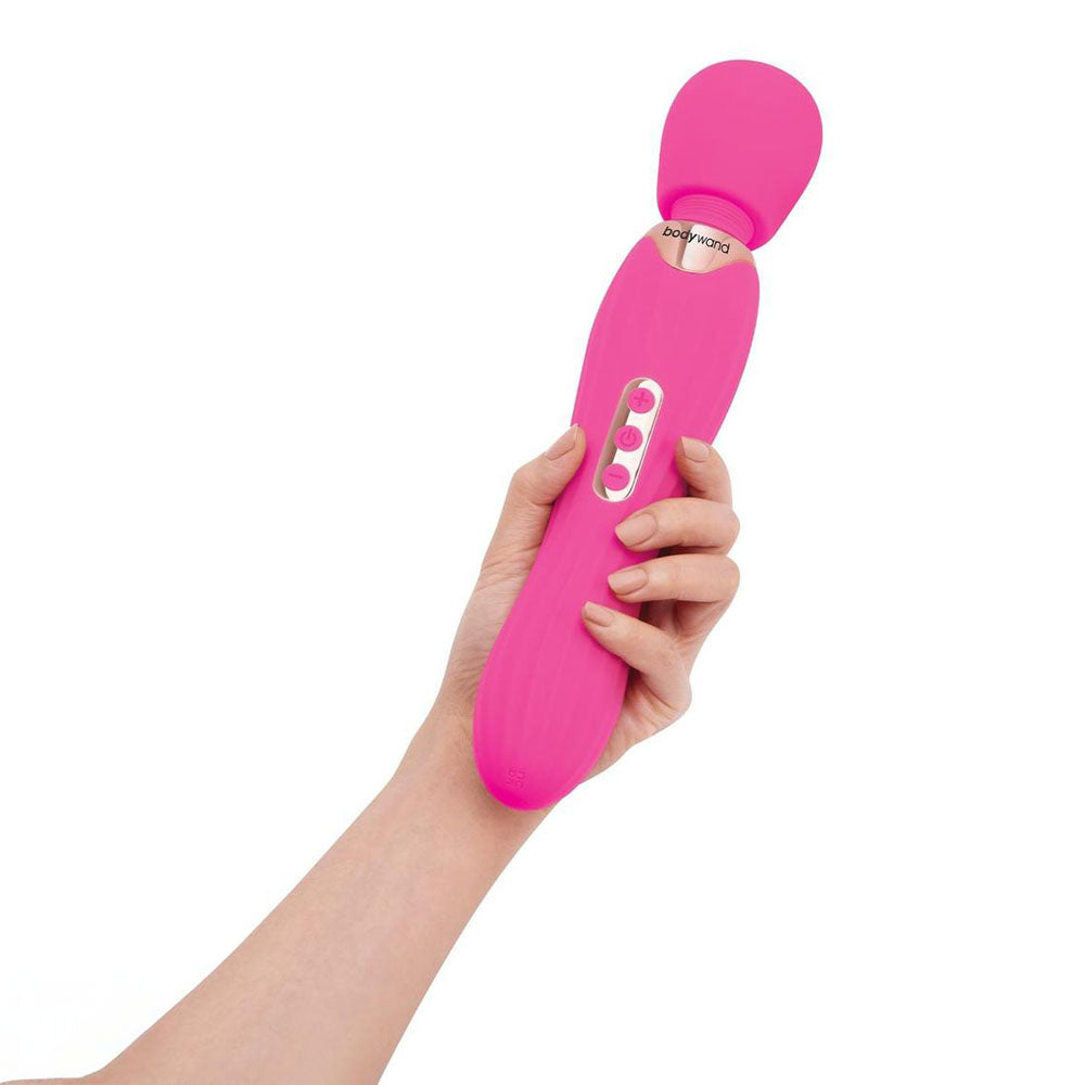 Xgen Bodywand RUMBLE Rechargeable Personal Massager Hot Pink Body Wands