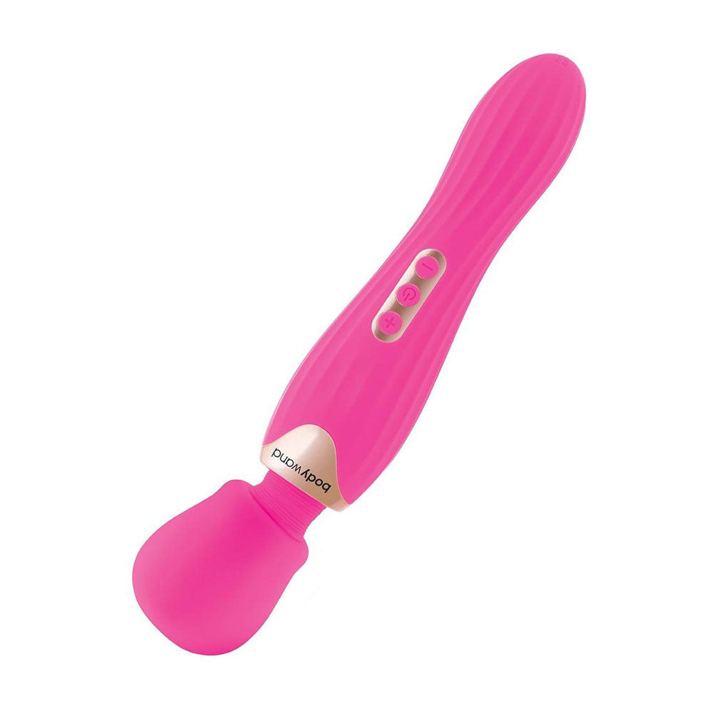 Xgen Bodywand RUMBLE Rechargeable Personal Massager Hot Pink Body Wands