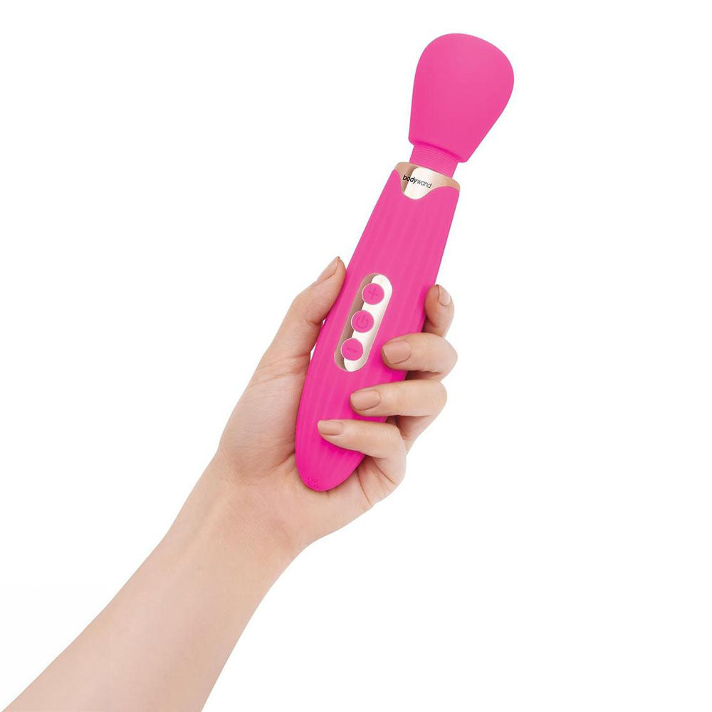 Xgen Bodywand RUMBLE Rechargeable Personal Massager Hot Pink Body Wands