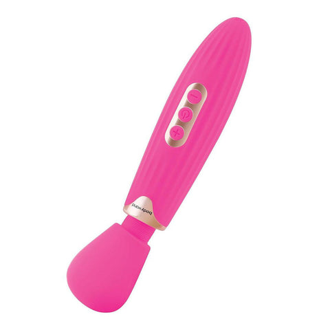 Xgen Bodywand RUMBLE Rechargeable Personal Massager Hot Pink - Body Wands