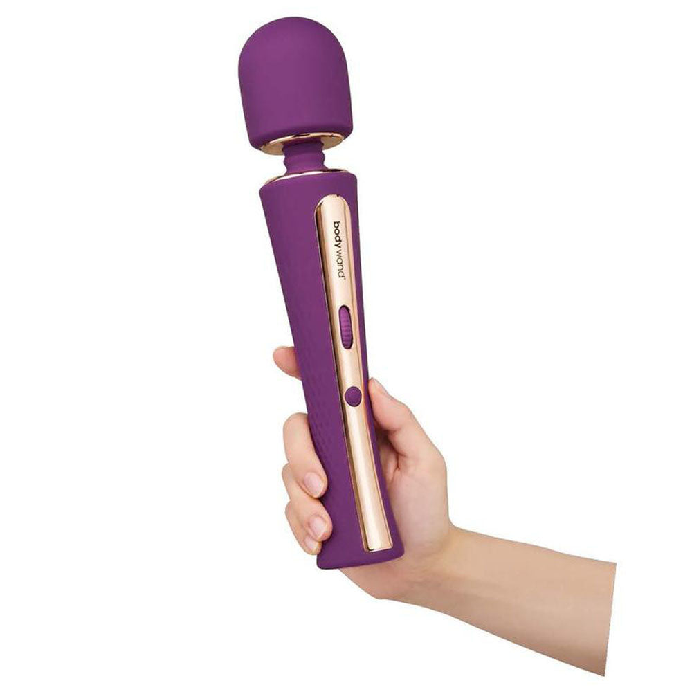 Xgen Bodywand Luxe Couture Rechargeable Wand Massager Purple Body Wands
