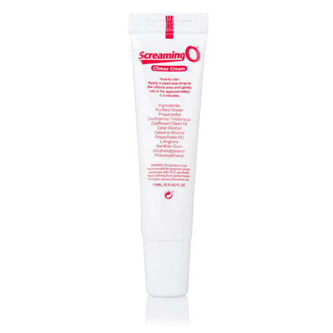 Screaming O Hightened Stimulation Climax Cream For Her - Delay and Excite Sprays
