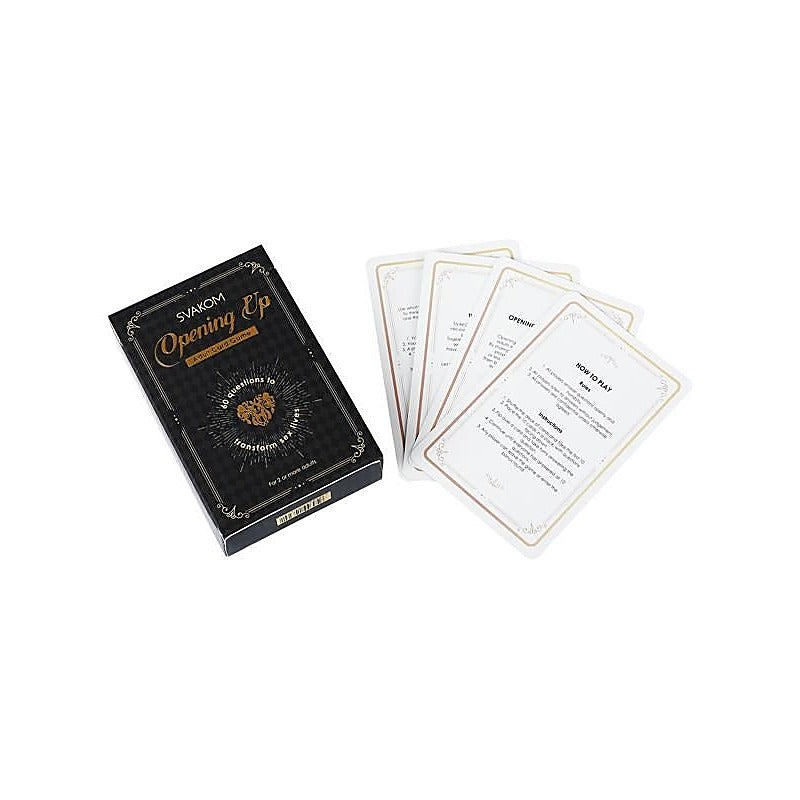 Premium Opening Up Adult Card Game by Svakom - Sex Games, Coupons and Tricks